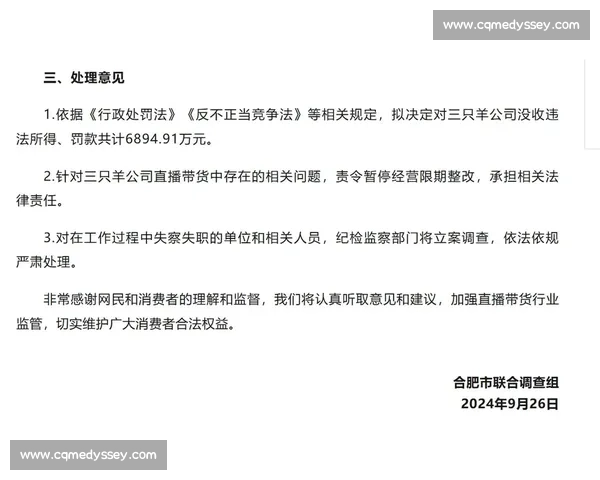以罚款与整改为核心的违规行为处理结果全面通报标题